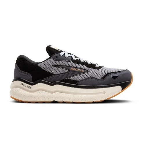 Brooks Ghost Max Mens Running Shoes Grey Black 1104441D091 Size 13 Medium D Men main image 2