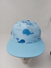 Kids Cartoon Whales Hat Adjustable Youth Cap Sun Boys Girls
