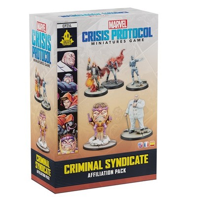 Marvel Crisis Protocol: Criminal Syndicate Affiliation Pack ASMCP214 (RK) 0725