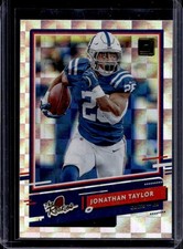 2020 Panini Donruss Jonathan Taylor The Rookies Rookie RC #TR-JT Colts