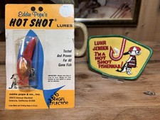 Vintage Eddie Pope Era LJ Hot Shot #314 GFL NOC Steelhead Fishing Lure