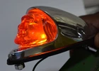 FRONT FENDER LIGHT, Head style ORANGE for INDIAN MOTORCYCLE; Part Number: 560007