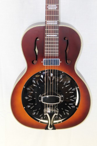 DEFECTS -Recording King RPH-R2-E Dirty 30s Minnie Bucker Resonator - BSB  #R7489