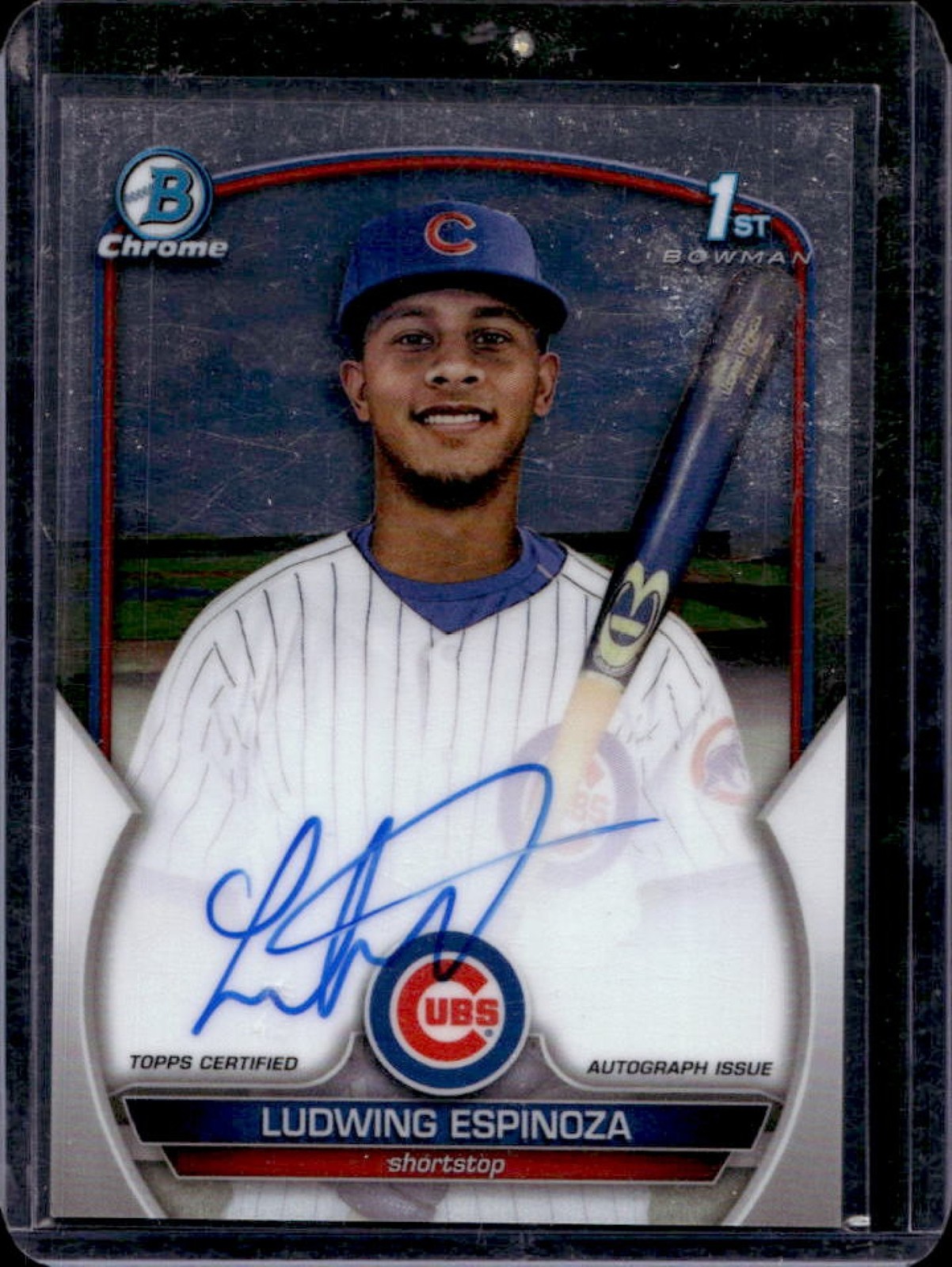 2023 Bowman Chrome Ludwing Espinoza Auto 1st Prospect #CPA-LE Cubs