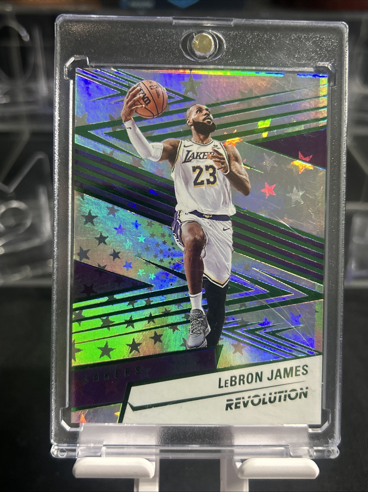 2024-25 Panini Revolution - LeBron James #31 Green Astro /125