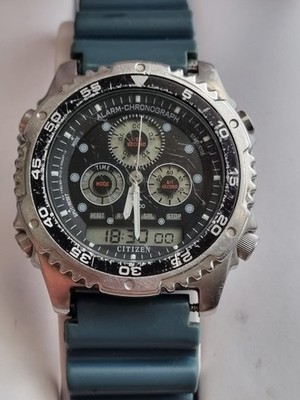 Seltene Citizen Promaster C110 Ana-digi Vintage Uhr Japan