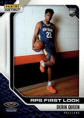 DERIK QUEEN RC 2025-26 Panini Instant RPS 1st Look PR:312 ROOKIE #29 P ID:148719