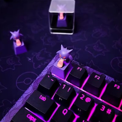 Razer Gengar Pokemon Keycap Tastatur Gaming Figur Computer Zubehör Razer