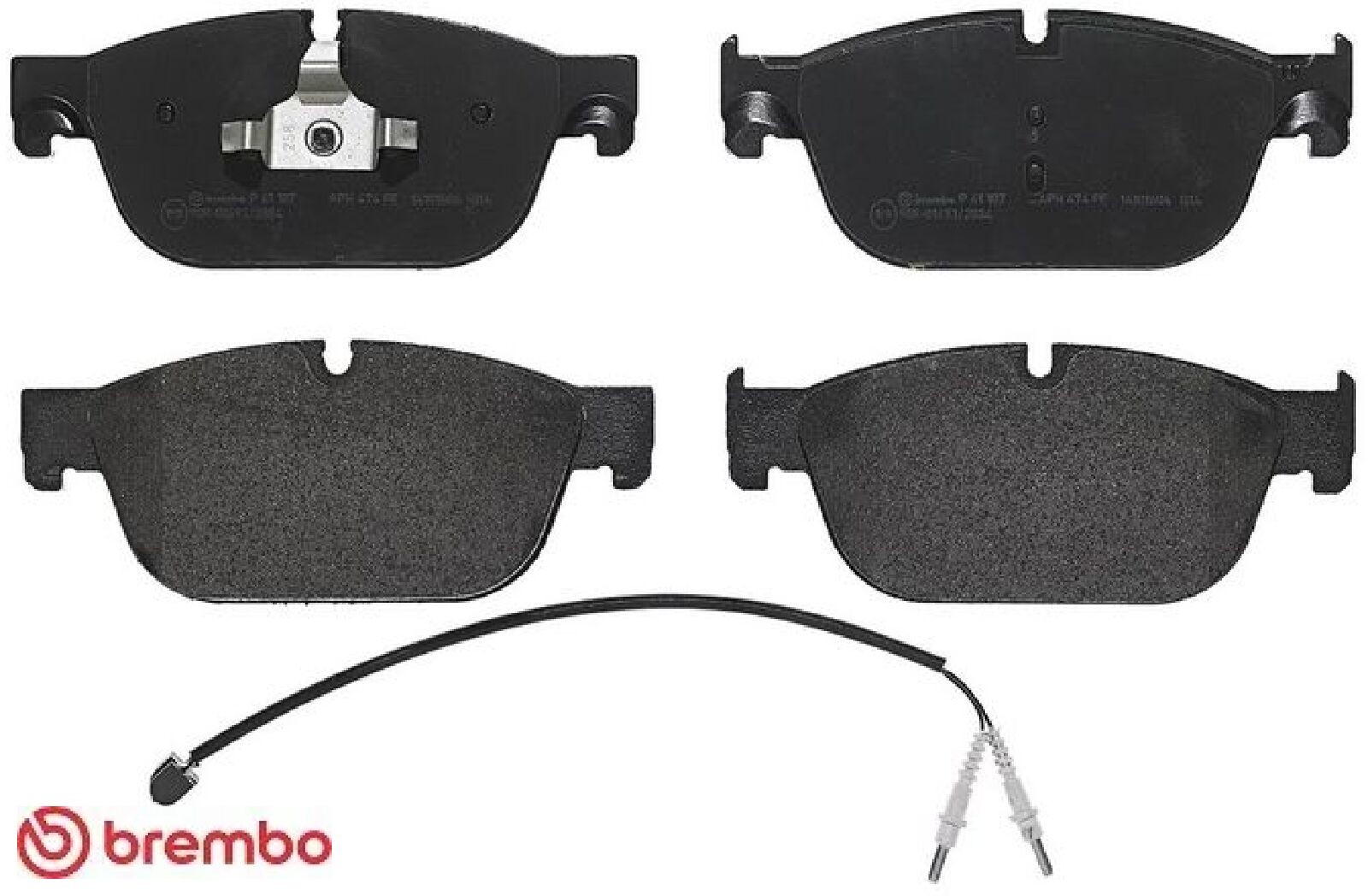 Brembo Bremsbelagsatz, Scheibenbremse [Hersteller-Nr. P61107] für Ds (capsa), Peugeot, Peugeot (df-psa), Citroën - Bild 3
