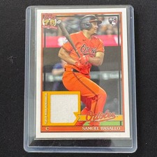 💎2026 TOPPS BASEBALL 1991 TOPPS RELIC RC SAMUEL BASALLO