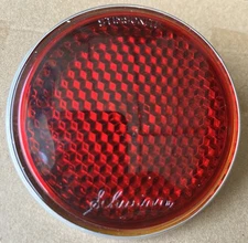 SCHWINN STING-RAY KRATE REFLECTOR STIMSONITE 12A RED 2-Pie 3¼" BICYCLE REAR BIKE