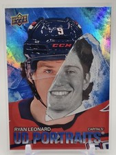 Ryan Leonard 2025-26 Upper Deck #P-59 UD Portraits Rookie RC Washington Capitals