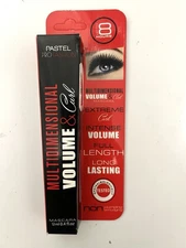 Pastel Pro Fashion Multidimensional Volume & Curl Mascara. 12ml)