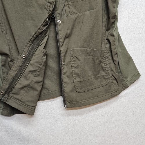 Duluth Trading Co. Utility Vest Men's Size Large Green Dual Zip Pockets 106803 - Picture 7 of 11