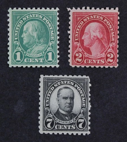 CKStamps: US Stamps Collection Scott#581 583 588 Mint NH OG