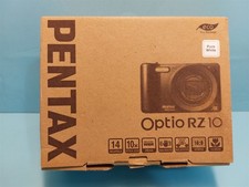 PENTAX OPTIO RZ10 14 MP 10X OPTICAL ZOOM DIGITAL CAMERA - NO CHARGER - WHITE
