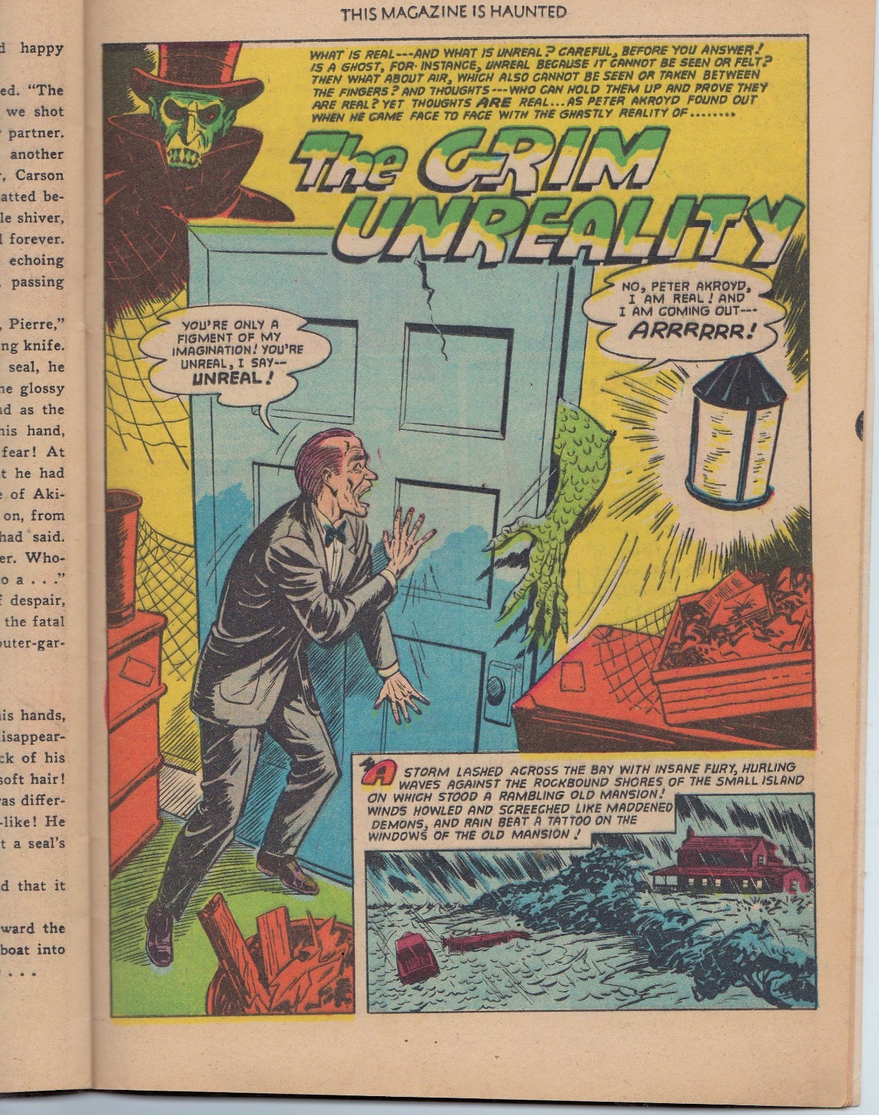 This Magazine is Haunted #7 - Golden Age Pre-Code Horror Comic Fawcett  1952 VG-