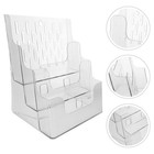 Tabletop Magazine Rack Datei Halter Transparent Magazinhalter Broschüre Anzeige