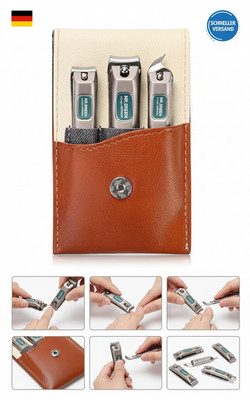 MR.GREEN Nagelknipser, 3 Stück Fingernagel Knipser Set, Solingen Edelstahl Nagel