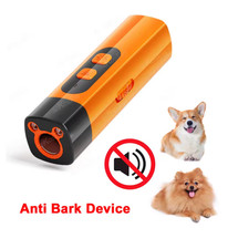 Dewppxi Anti-Bell-Gerät Für Hunde - Ultraschall Bellen Stopper Mit LED-Taschenlampe