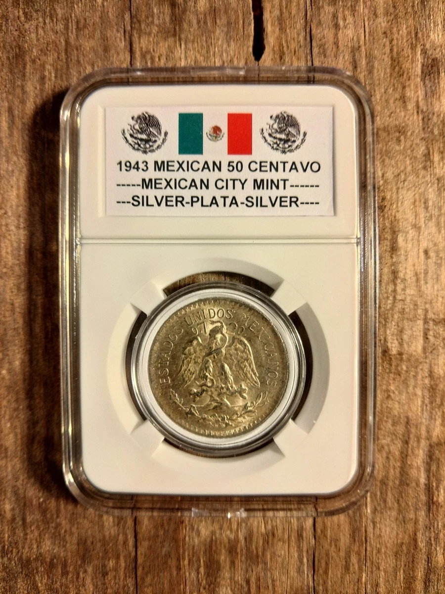 50 Centavos Silver 1943 Year Mexican Coins (1905-Now) for sale | eBay