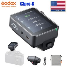 GODOX X3PRO-C 2.4G Wireless Flash Trigger for Canon App Control LCD Touchscreen