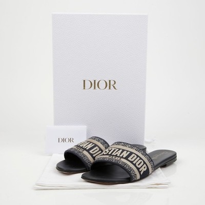 Dior Deway Mule Slipper 35.5 154125450