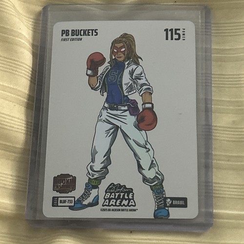 Bo Jackson Battle Arena PB Buckets Paige Bueckers Blizzard Battle Foil Brawl RC