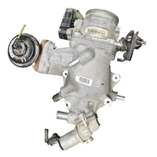 00 - 02 Ford YL3E-9A589-AB  Throttle Body Spacer Elbow Assembly 5.4L - FAST SHIP