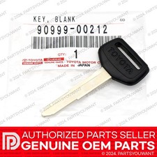 Genuine Toyota Oem New Uncut Blank Master Key 90999-00212 9099900212 Genuine Toyota Oem New Uncut Blank Master Key 90999-00212 9099900212