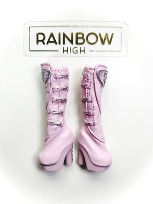RAINBOW HIGH Puppe Konvolut   MINNIE CHOI SCHUHE / STIEFEL Kombiversand CHECKLISTE