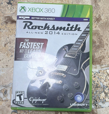 Ubisoft Rocksmith All-New 2014 Edition Kinect Compatible Guitar Game - Xbox 360