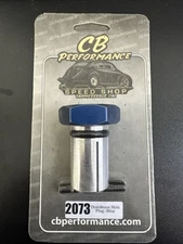 2073 Blue Cap - Distributor Hole Plug for Crank Trigger Ignition Systems