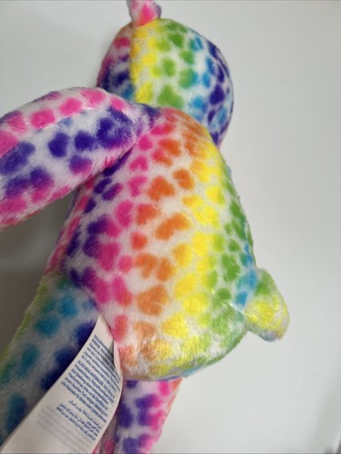 2023 Build A Bear BAB Run Wild Rainbow Cheetah Leopard Plush, EXCELLENT - Picture 8 of 9