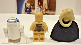 Lego Star Wars 4475 Minifigures - Bib Fortuna, C-3PO, R2-D2 sw0028 sw0076 sw0010