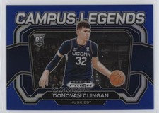 2024 Panini Prizm Draft Picks Campus Legends Blue 133/199 Donovan Clingan #9 5l1