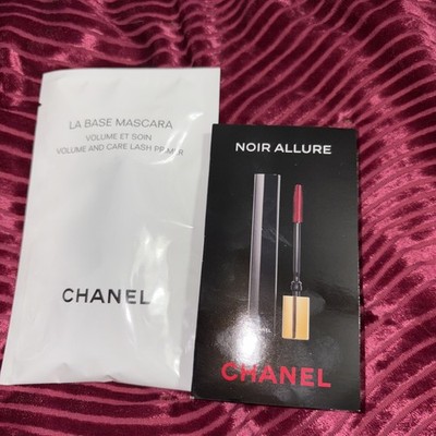 CHANEL LA BASE MASCARA and NOIR ALLURE LOT OF 2.   authentic 