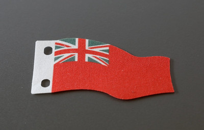 LEGO Teile: 1x Flagge, United Kingdom, rot (aus Modell 10335 Endurance)