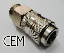 Raccordo Rubinetto Innesto Rapido - Attacco 1/4" maschio per aria compressa