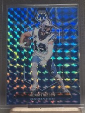 Adam Thielen Reactive Blue Prizm 2024 Panini Mosaic #31 - Carolina Panthers 