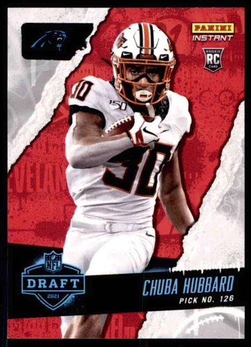 Chuba Hubbard Trading Cards