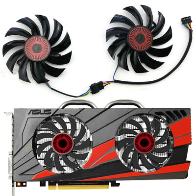 FD7010H12S Graphics Card Cooler Fan For ASUS GTX1060 950 660 750ti 760 770 RX560