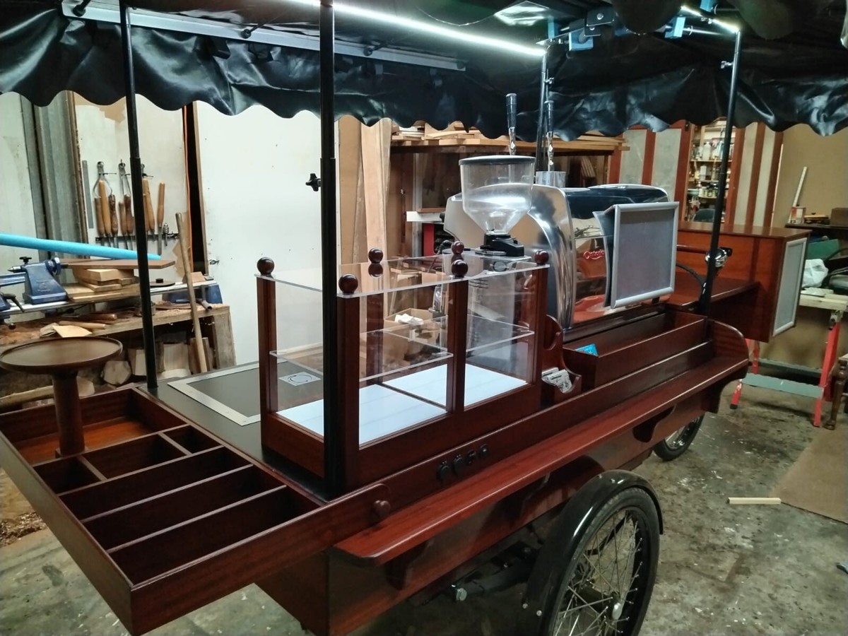 Fully mobile coffee bike/trike Mobile Cafe Business UK