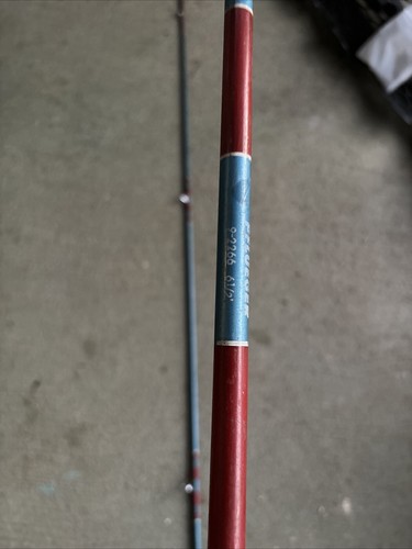 Vintage Pflueger Microspin Graphite 6'6" 2pc Light 4-8lb Fishing Pole 9-2266 USA - Picture 5 of 6