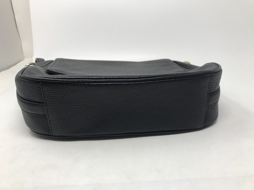 Kate Spade NY Black Pebble Leather Shoulder Bag Purse Gold Hardware 12x9x3.5 - Picture 6 of 8
