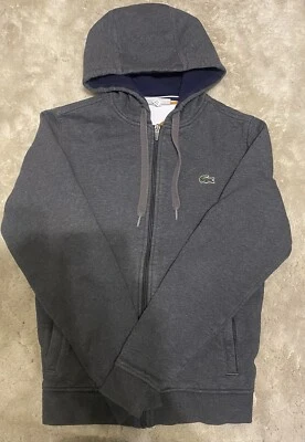 zip lacoste gris - Photo 1/3