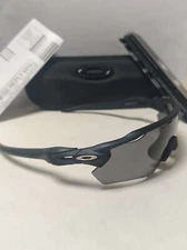 New OO9208 Oakley Radar EV Patn Sunglasses Black Frame Polarized Lenses