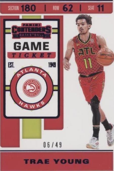 2019-20 Panini Contenders Optic - Trae Young #6 for sale | eBay