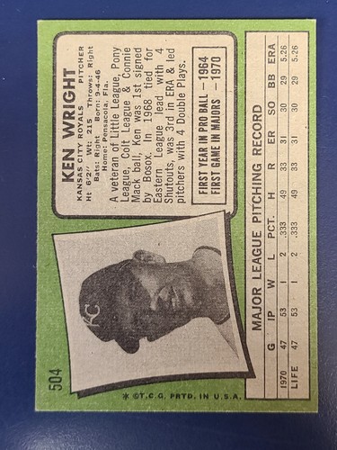 1971 Topps Baseball Cards Complete Your Set You Pick Choose Each #269 - 640 - Picture 199 of 289