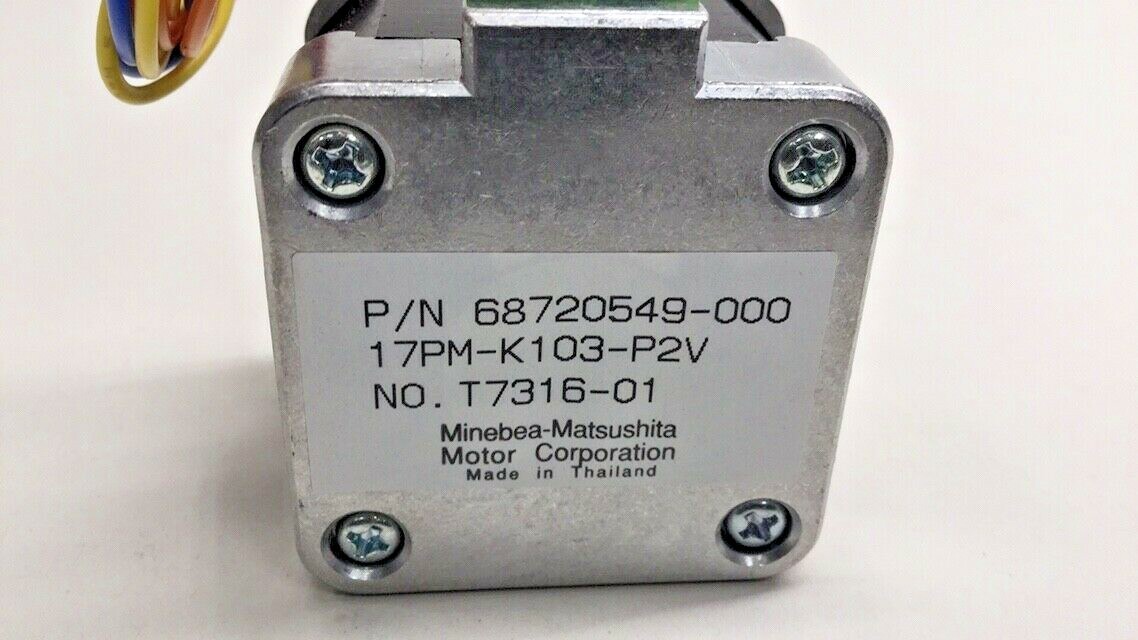 Minebea-Matsushita 68720549-000 17PM-K103-P2V Stepper Motor Minebea-Matsushita 68720549-000 17PM-K103-P2V Stepper Motor